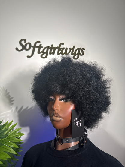 The Halo Afro – Luxury Coily Wig
