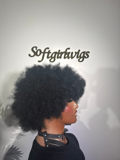 The Halo Afro – Luxury Coily Wig
