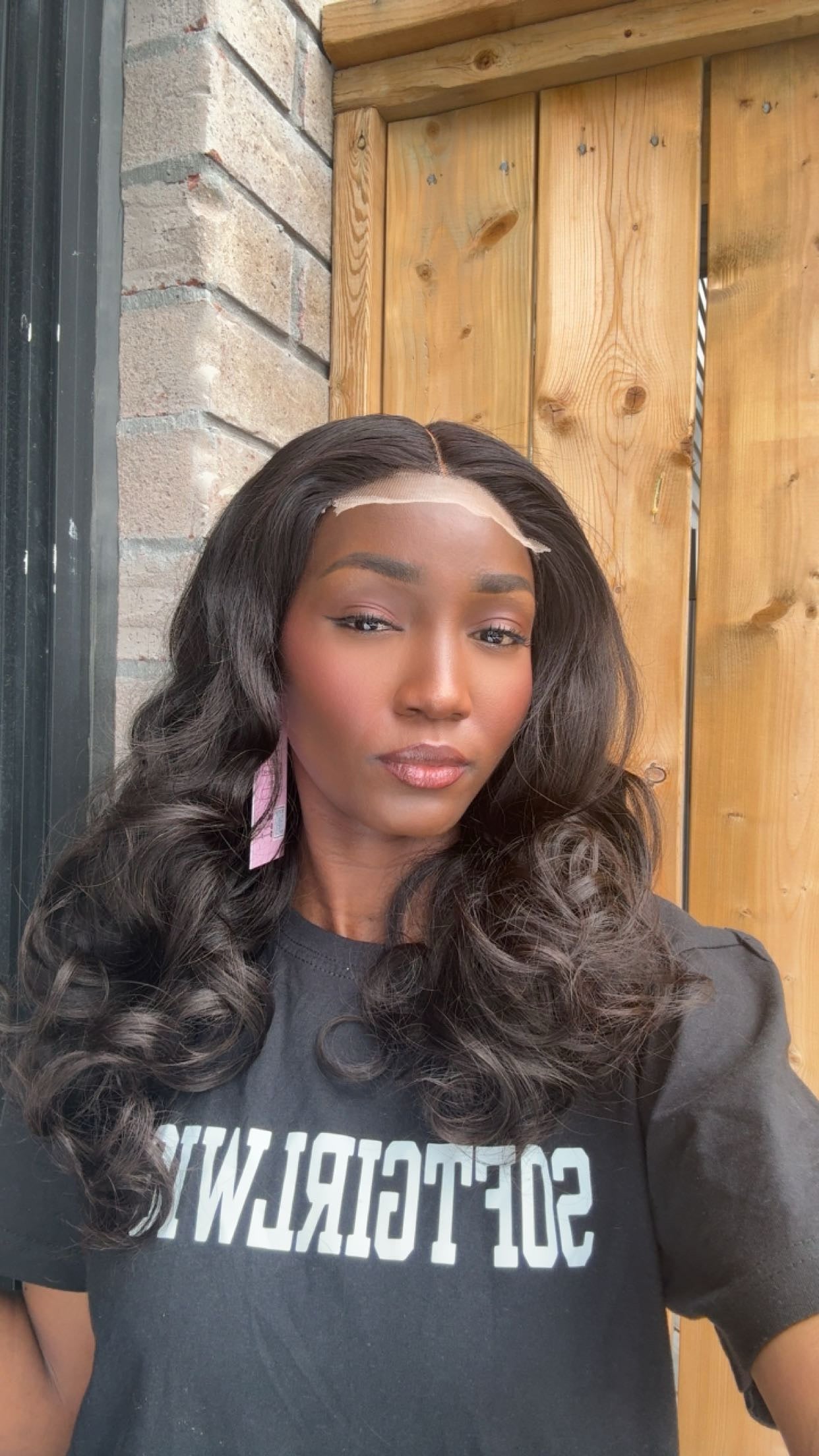 Soft Girl Bounce – Bouncy Curly 5x5 Glueless Wig (Human Hair)
