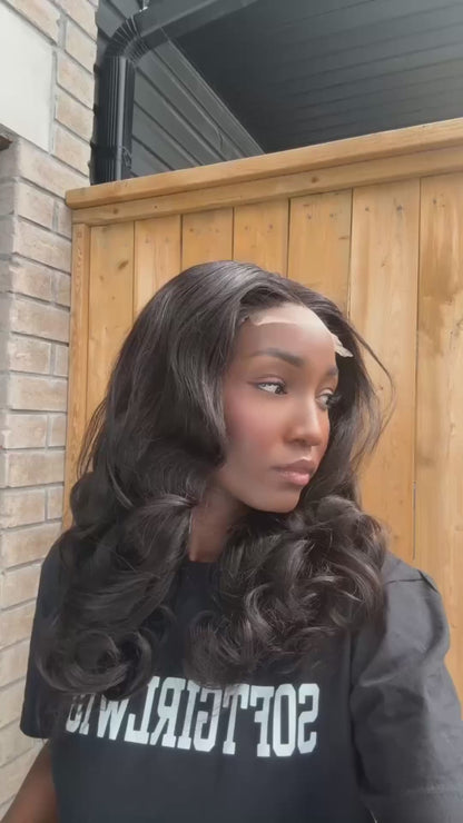 Soft Girl Bounce – Bouncy Curly 5x5 Glueless Wig (Human Hair)